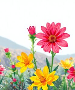 Desert Flora Paint Numbers