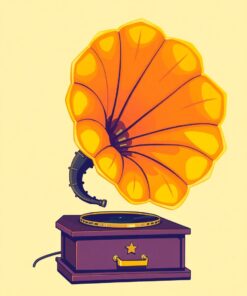 Phonograph Horn Paint Numbers