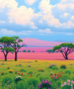 Rainy Plains Paint Numbers