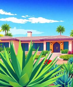 Tropical Estate Paint Numbers