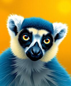 Exotic Lemur Paint Numbers