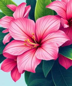 Tropical Cattleya Paint Numbers