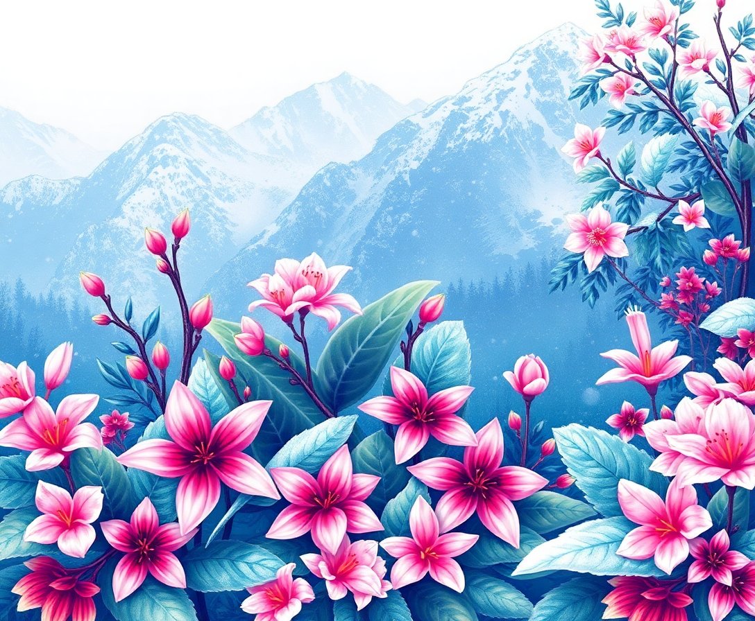 Tropical Flora Paint Numbers Tropical Flora Paint Numbers