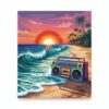 Boombox By The Surf Paint By Numbers