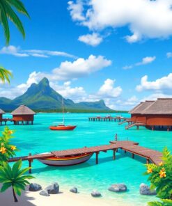 Lagoon Landing Paint Numbers