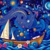 Night Sky Paint Numbers