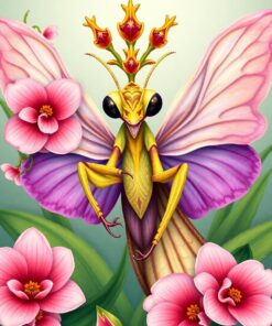 Mantis Queen Paint Numbers