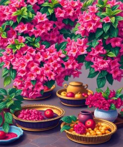 Tropical Trays Paint Numbers