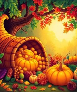 Harvest Glow Paint Numbers