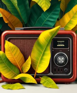 Brass And Banana Leaves Paint By Numbers