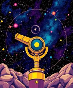 Star Scope Paint Numbers