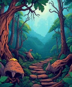 Cryptid Trail Paint Numbers