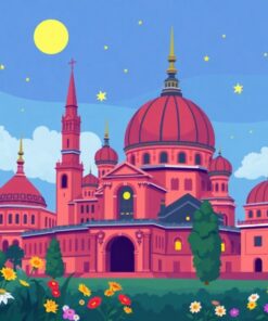 Island Map Paint Numbers