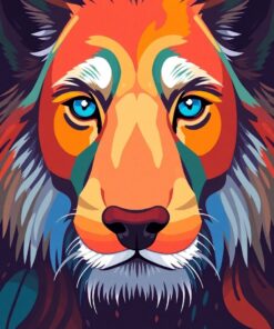 Lantern Parchment Paint Numbers