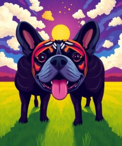 Palm Shadows Paint Numbers