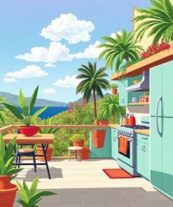 Cooking Oasis Paint Numbers