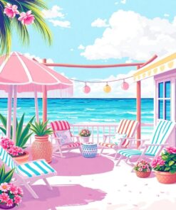 Ocean Cabana Paint Numbers