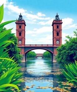 Vintage Fronds Paint Numbers