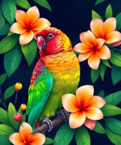 Faded Blooms Paint Numbers