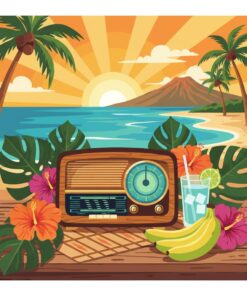 Broadcast From The Tropics Paint By Numbers