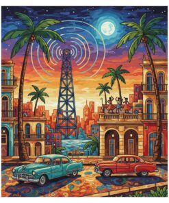 Broadcasting Havana Nights Paint By Numbers
