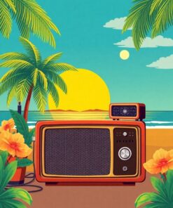 Golden Airwaves Paint Numbers