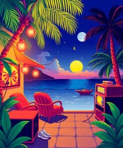 Night Sounds Paint Numbers