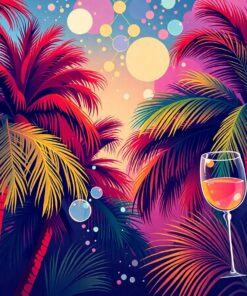 Among Palms Paint Numbers