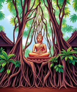 Tropical Roots Paint Numbers