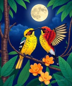 Tropic Moon Paint Numbers