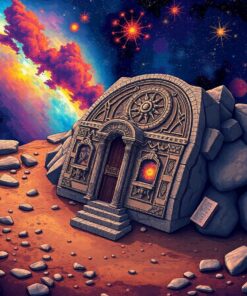 Buried Realistic Celestial Relic Paint By Numbers