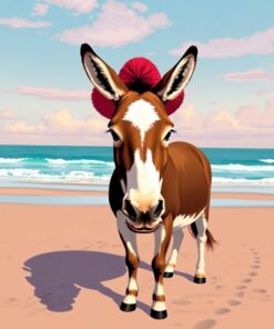 Retro Beach Paint Numbers