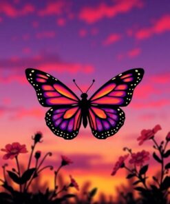 Silhouette Dusk Paint Numbers