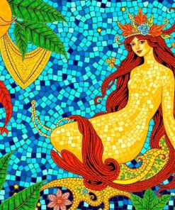 Ocean Nymph Paint Numbers