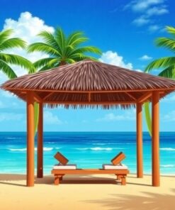 Realistic Palms Paint Numbers