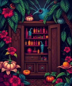 Tropical Toxins Paint Numbers