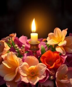 Vintage Petals Paint Numbers