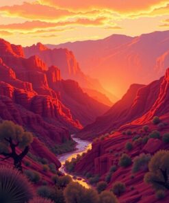 Golden Hour Paint Numbers