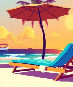 Sun Lounger Paint Numbers