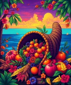 Cornucopia Grandeur Paint Numbers