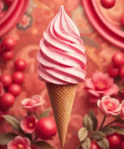 Carnival Lychee Fluff Cone Paint By Numbers