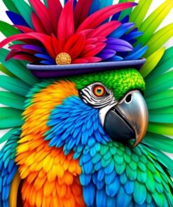 Feather Disguise Paint Numbers