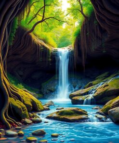 Beneath Roots Paint Numbers