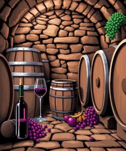 Vintage Wine Paint Numbers