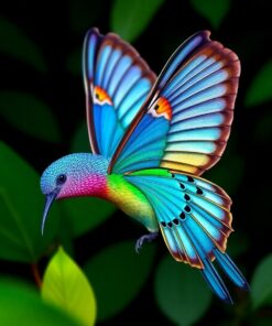 Blue Morpho Paint Numbers