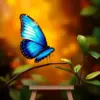Catching The Blue Morpho paint by numbers