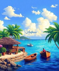 Caribbean Breeze Paint Numbers