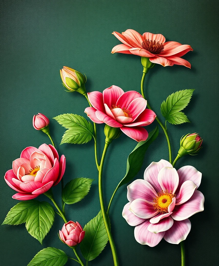 Art Nouveau Botanicals