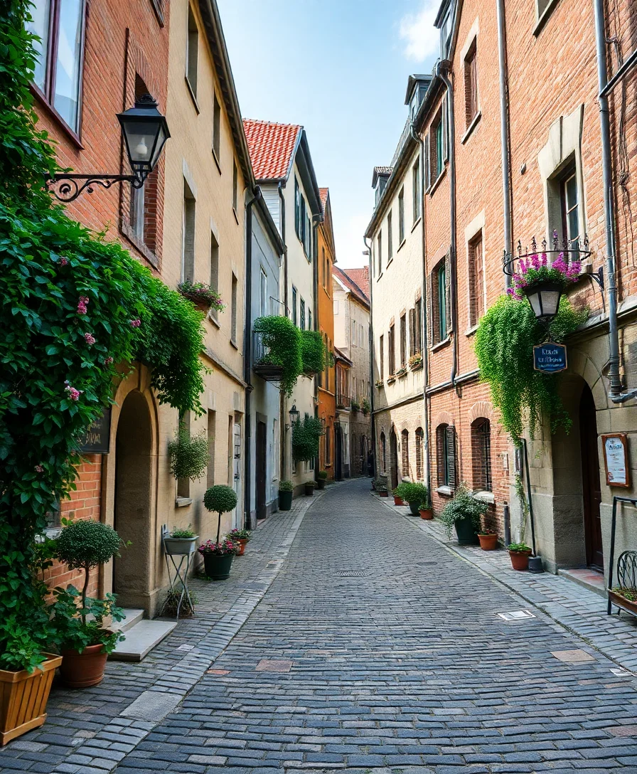Cobblestoned Old Europe