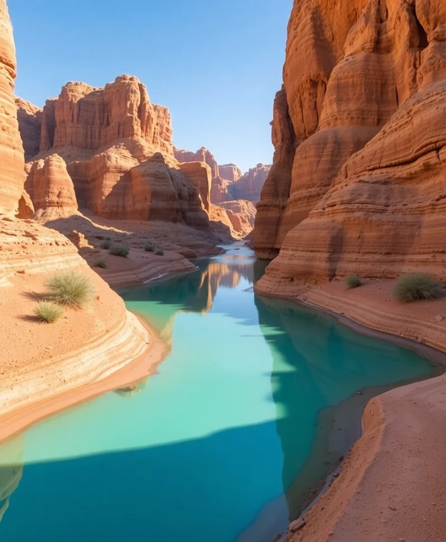 Desert Oasis Landscapes